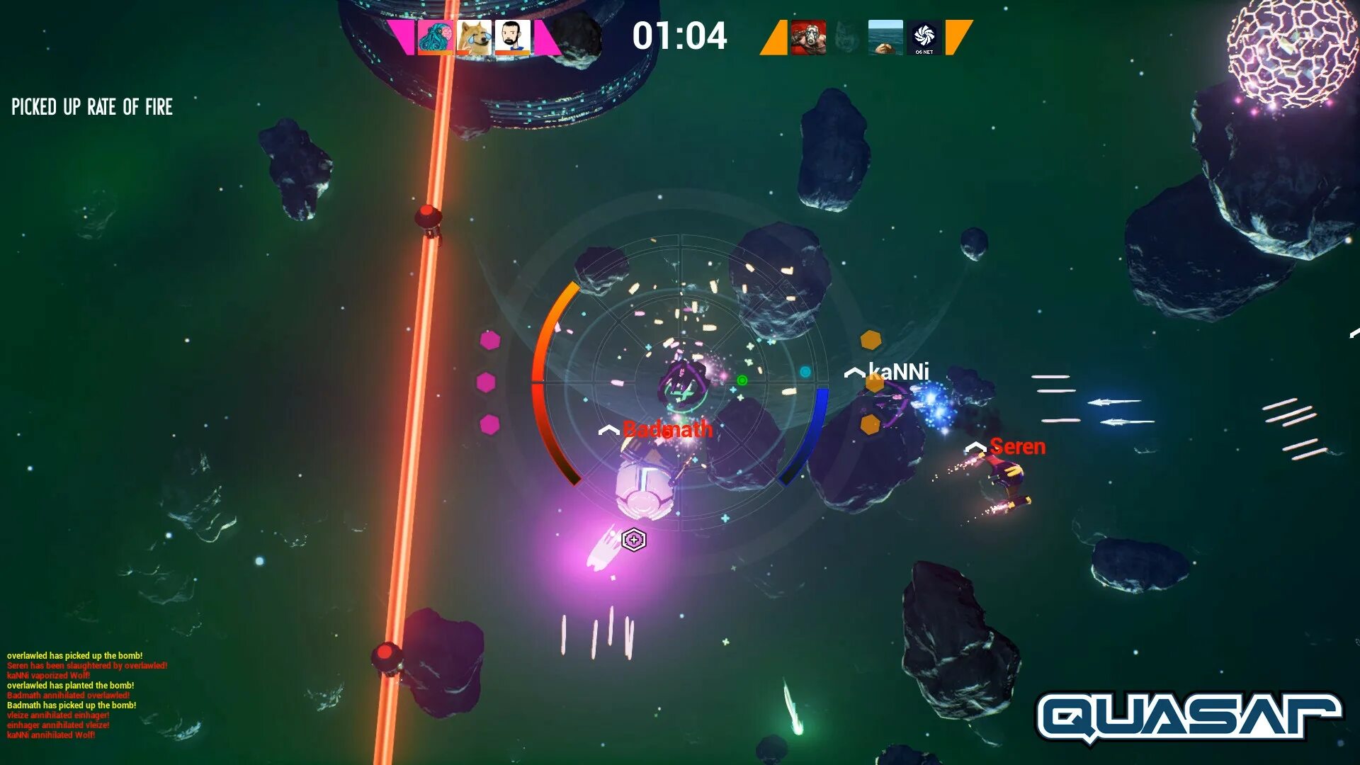 Quasar android build. Quasars игра. по quasar обновление. игра в стиме вид сверху на арене champions.