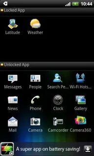 Unlocked apps