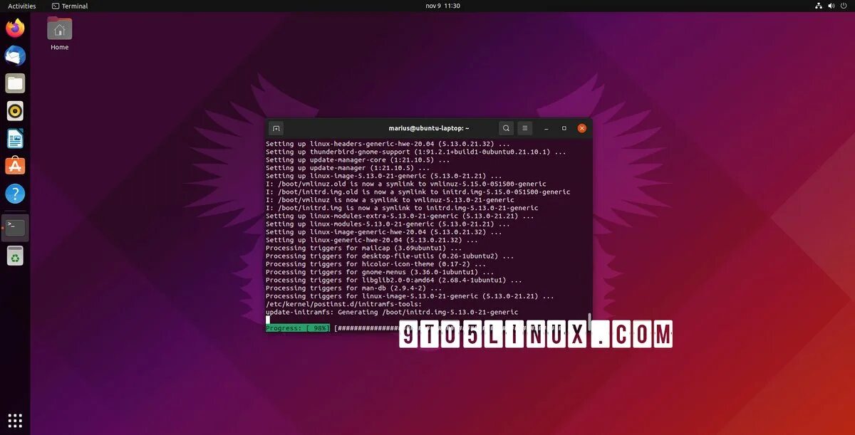 Read linux