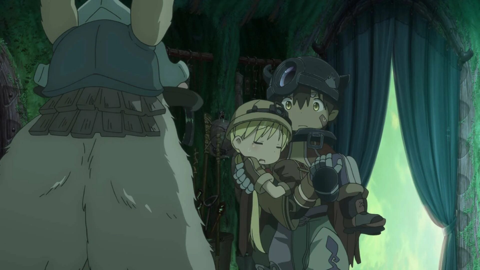 Созданный в бездне блуждающие. Made in abyss 10 серия. gekijouban made in abyss. созданный в бездне: блуждающие сумерки мультфильм 2019. made in abyss аниме наказание.