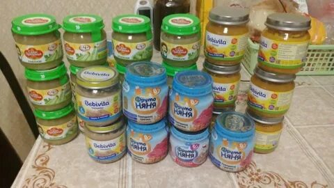 Пастообразные продукты детского питания