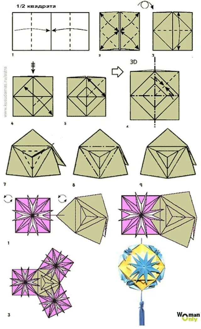 Кусудама шары схема. Кусудамы из бумаги схемы для начинающих пошагово. Оригами шар кусудама схема. Оригами шар кусудама из бумаги схемы. Кусудама цветочный шар схема.