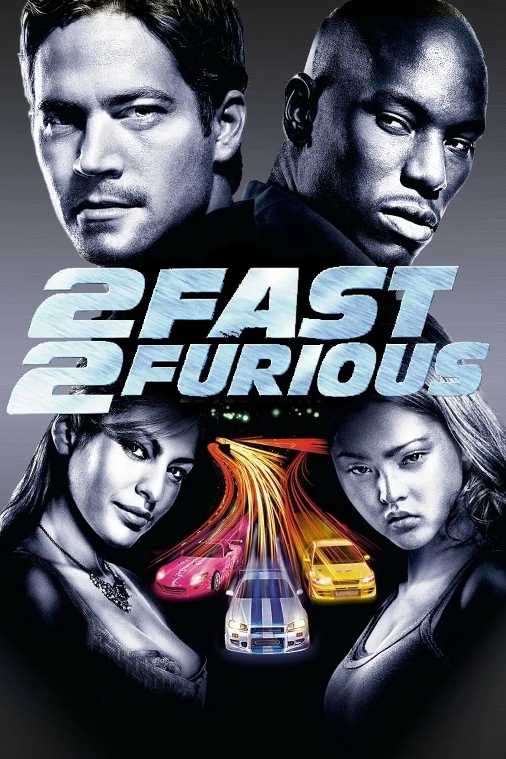 Двойной Форсаж (2003) 2 fast 2 Furious. Форсаж 2 Постер. Форсаж 2 (2003) Постер.