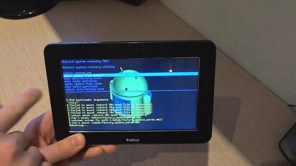 Tablet install