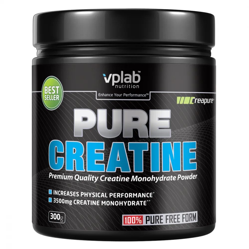 Креатин "Pure" VPLAB 300 Г. Pure Creatine Monohydrate. Pure Creatine VP Laboratory 300 г. Креатин VPLAB Pure Creatine.