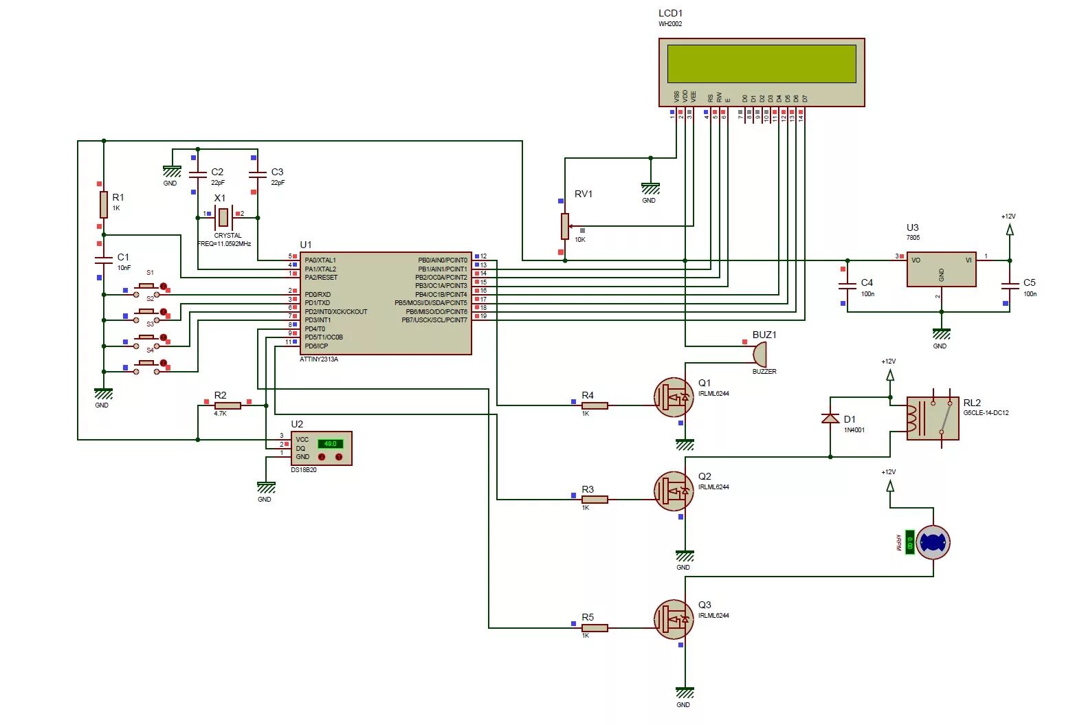 Atmega таймеры. Таймер на attiny2313 для фоторезиста. таймер для фоторезиста на attiny26. таймер для засветки фоторезиста на atmega8. таймер с энкодером на микроконтроллере с дисплеем 1602 для фоторезиста.