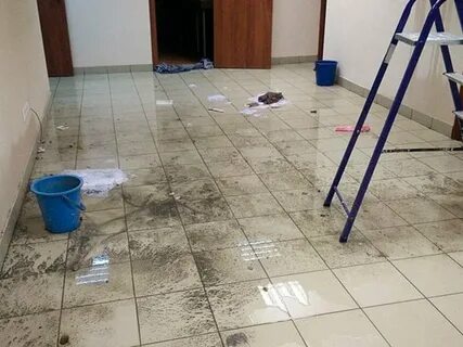 Уборка после затопления