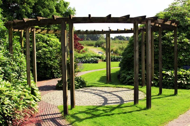 Tudor style pergola Landscaping images, English cottage garden, Estate garden