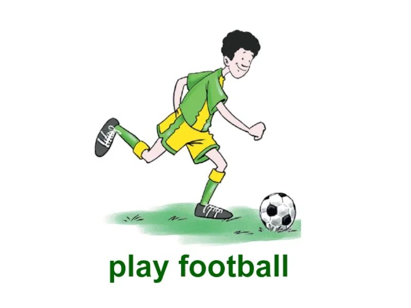 I can playing football. Мультяшные футболисты. Футбол рисунок. Игра в футбол рисунок. Карточки по английскому языку футбол для детей.