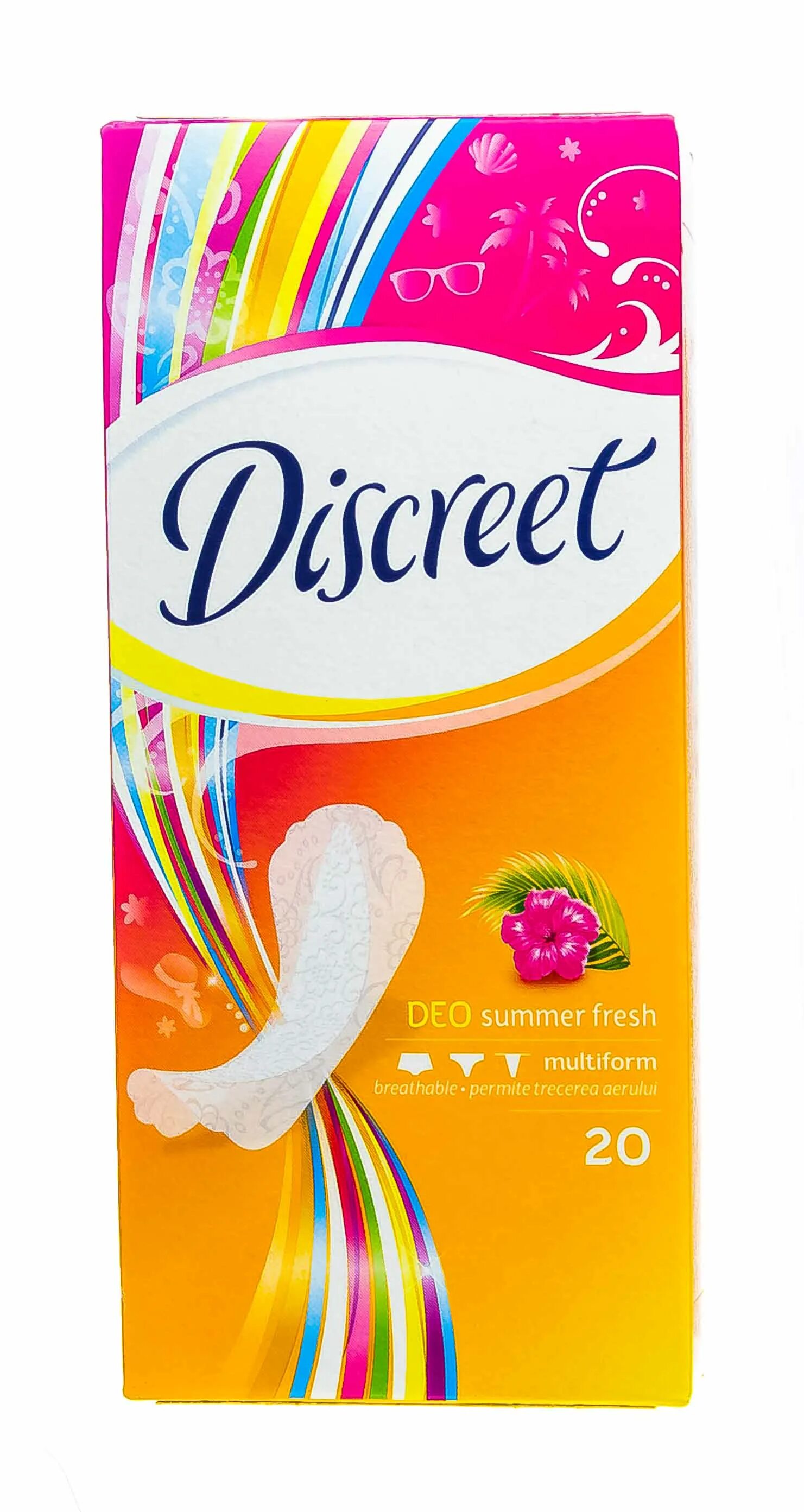 Прокладки ежедневные discreet multiform. Прокладки дискрит 20шт.летняя свежесть, , шт. discreet multiform летняя свежесть 20. прокладки дискрит 20 шт. дискрит мультиформ прокладки.