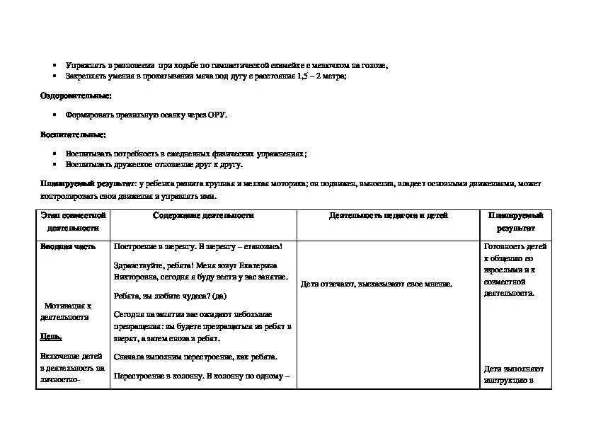 Технологическая карта занятия по дополнительной общеразвивающей программе Технологические карты по конструированию средняя группа