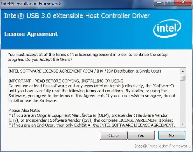 Intel host controller. Intel host controller
