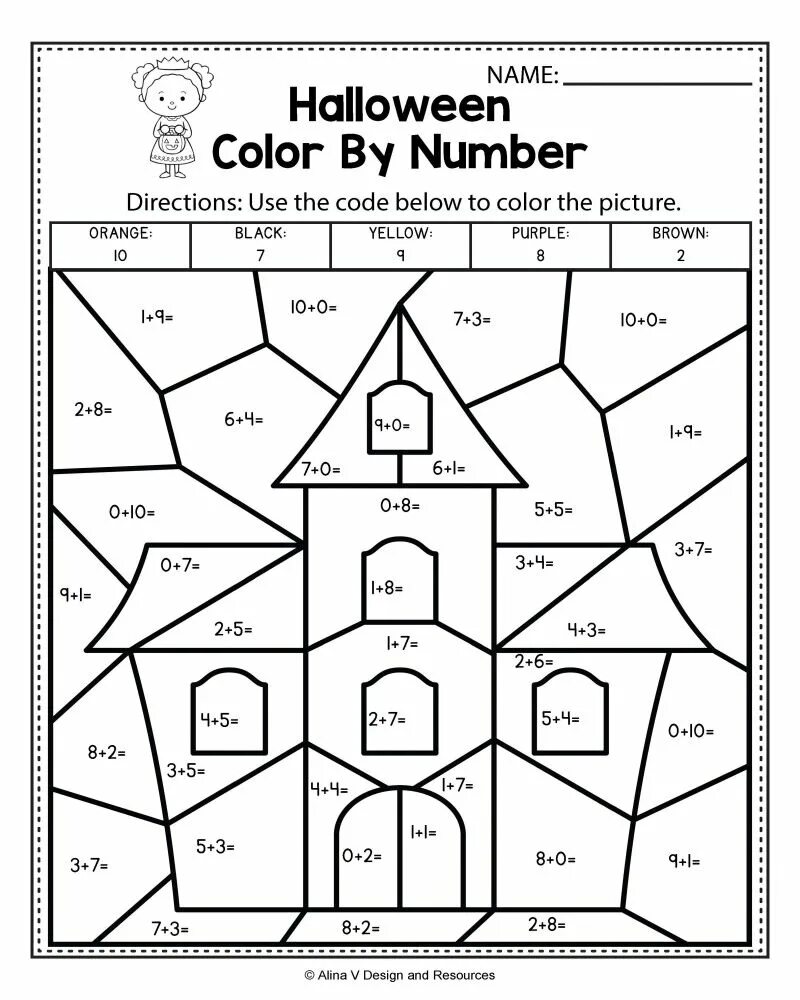 What colours are associated with halloween. Count and colour by numbers. halloween 8 number worksheets. worksheet halloween math grade 3.