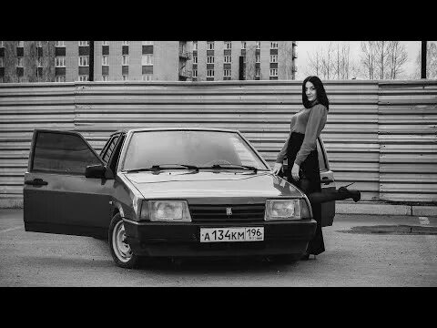 Красивая телка и балтика девятка