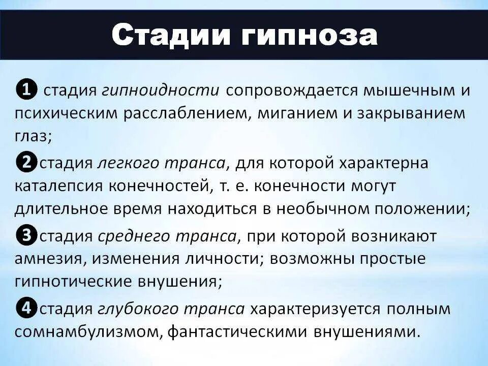 Способ внушения искусственно вызываемое сноподобное состояние человека