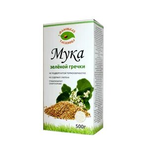 Мука зеленой гречки без глютена