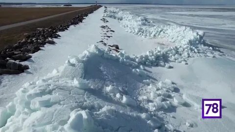 Горка на финского залива 2024 ледяная берегу