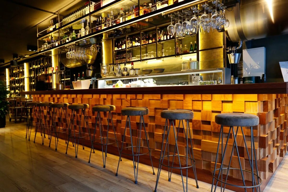 Stand of the bar
