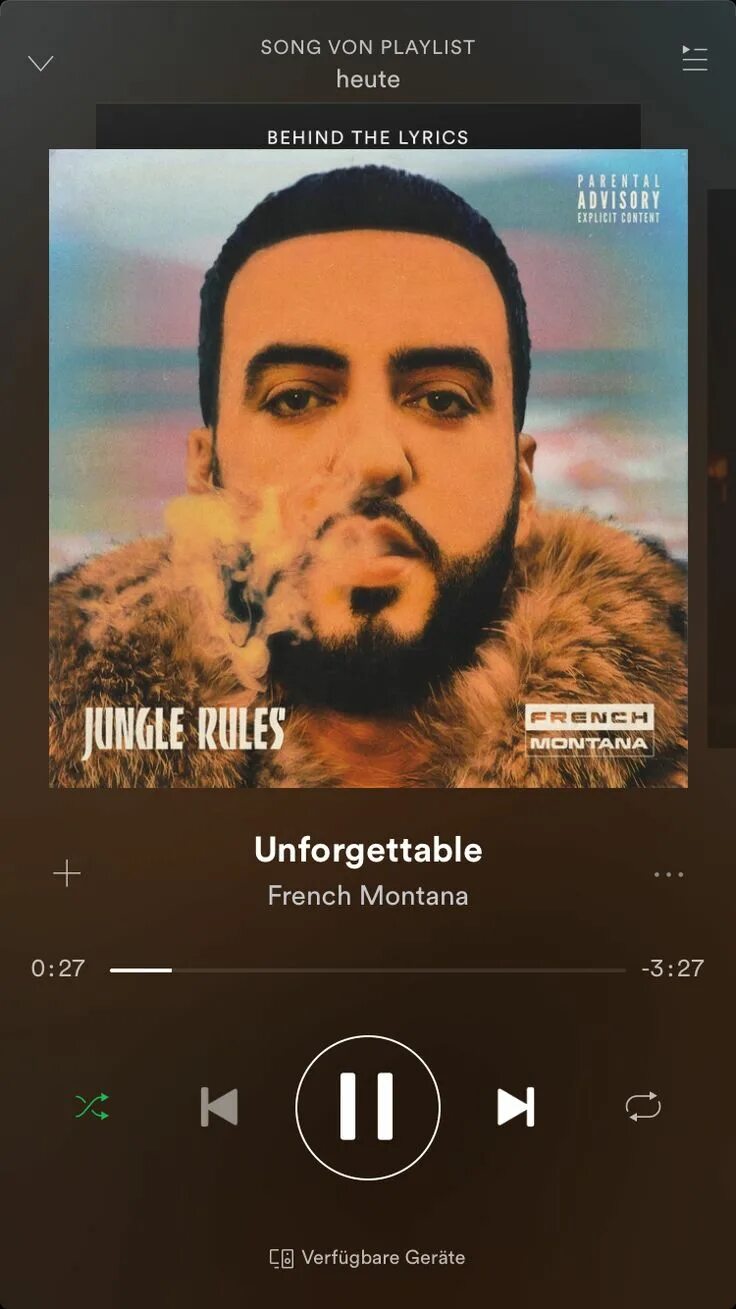 French montana unforgettable