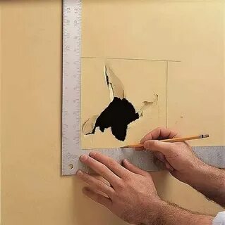 Задекорировать отверстие