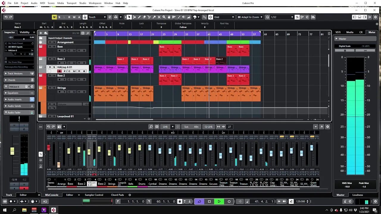 Cubase studio. Cubase 13 pro. cubase 13 прослушивание. тюнинг вокала fl studio. маршрутизация в cubase 13.