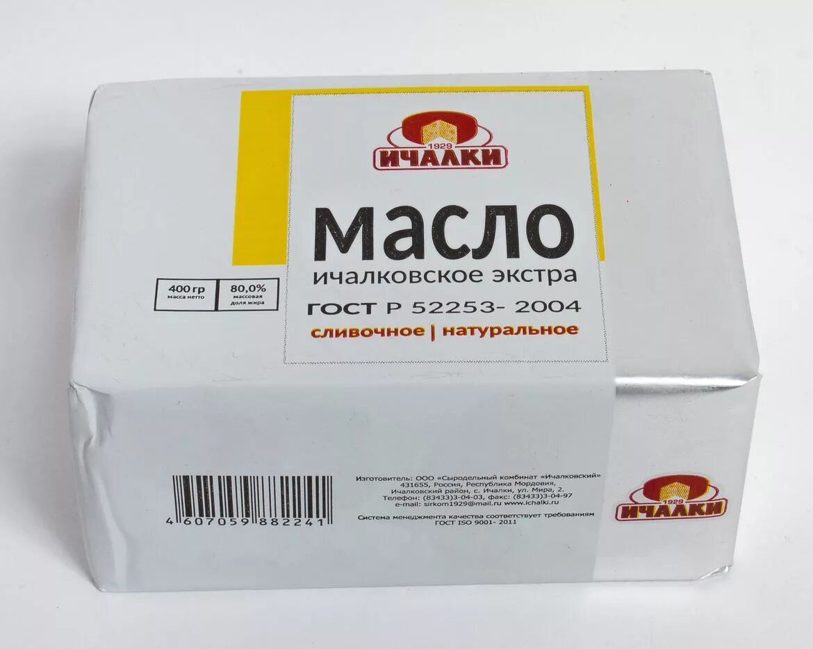 400 грамм масла