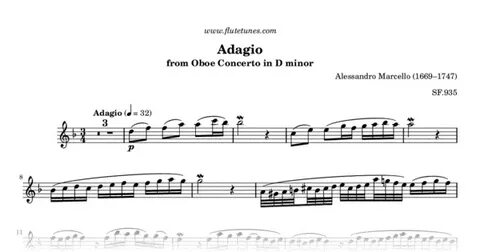 Adagio алессандро марчелло
