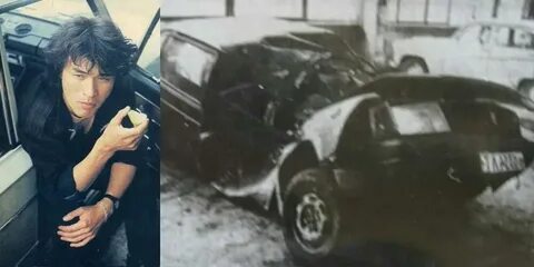 Машина цоя после аварии