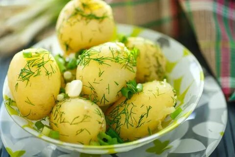 Просто вареная картошка