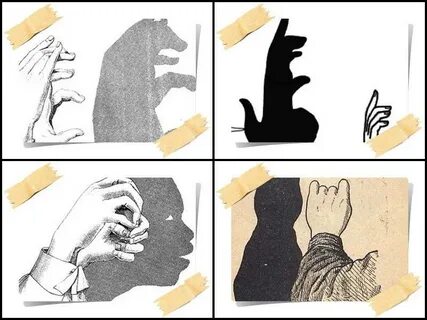 Shadow puppet show 3 grade smiles