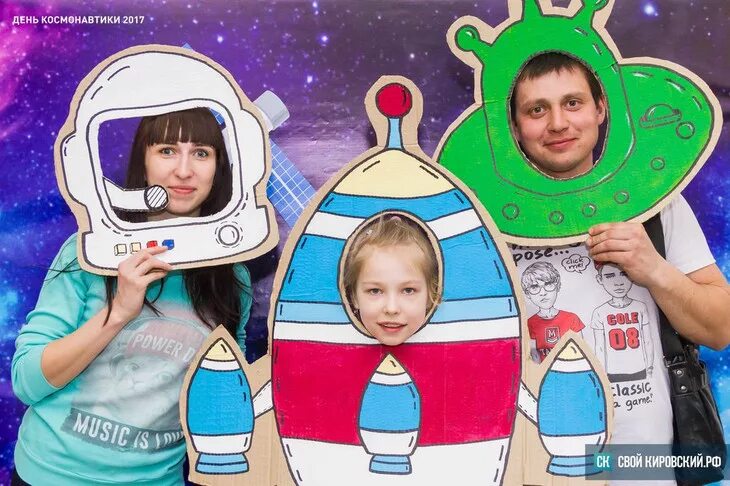 Маски ко дню космонавтики
