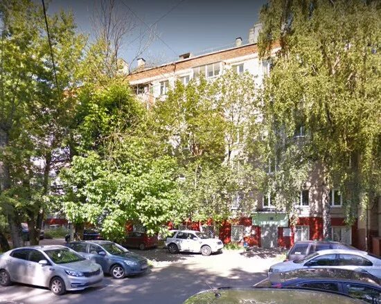 Нагорная улица д. 31 корпус 1 на карте Москвы