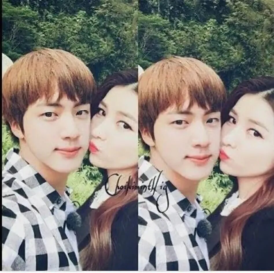 С кем встречаются бтс Seulmin