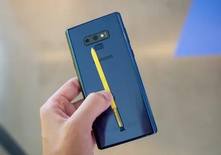 Note 9 синий