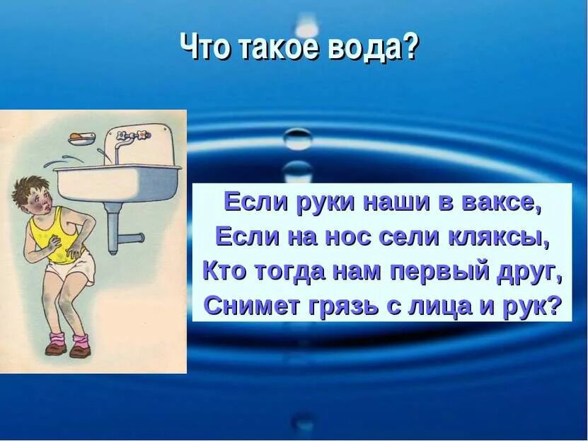 Вода для презентации. Вода друг. Вода наш друг. Почему человеку нужна вода. Солнце воздух и вода.