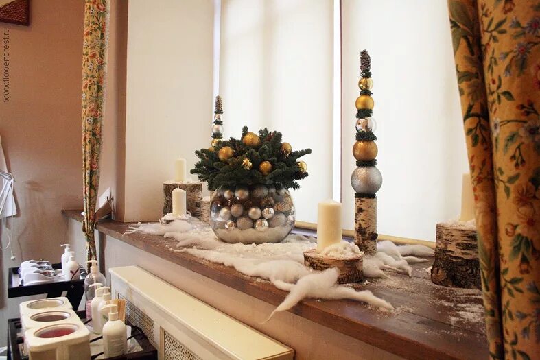 новогоднее украшение парикмахерской. украсить салон к новому году. украсить салон к новому году. украшение интерьера к новому году. украсить салон к новому году.