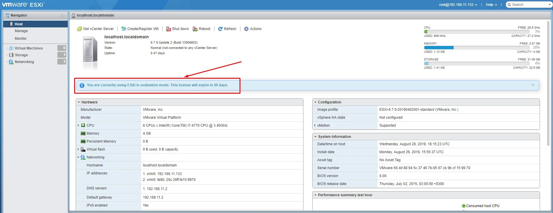 Esxi hosts. VMWARE ESXI 7.0. Гипервизор VMWARE ESXI. VMWARE ESXI Интерфейс. ESXI веб Интерфейс.