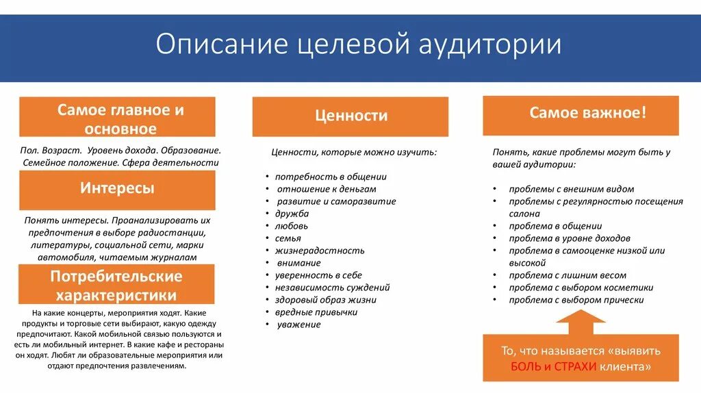 Нужно быть у клиентах. Описание целевой аудитории. Целевая аудитория примеры. Описание целевой аудитории пример. Анализ целевой аудитории пример.