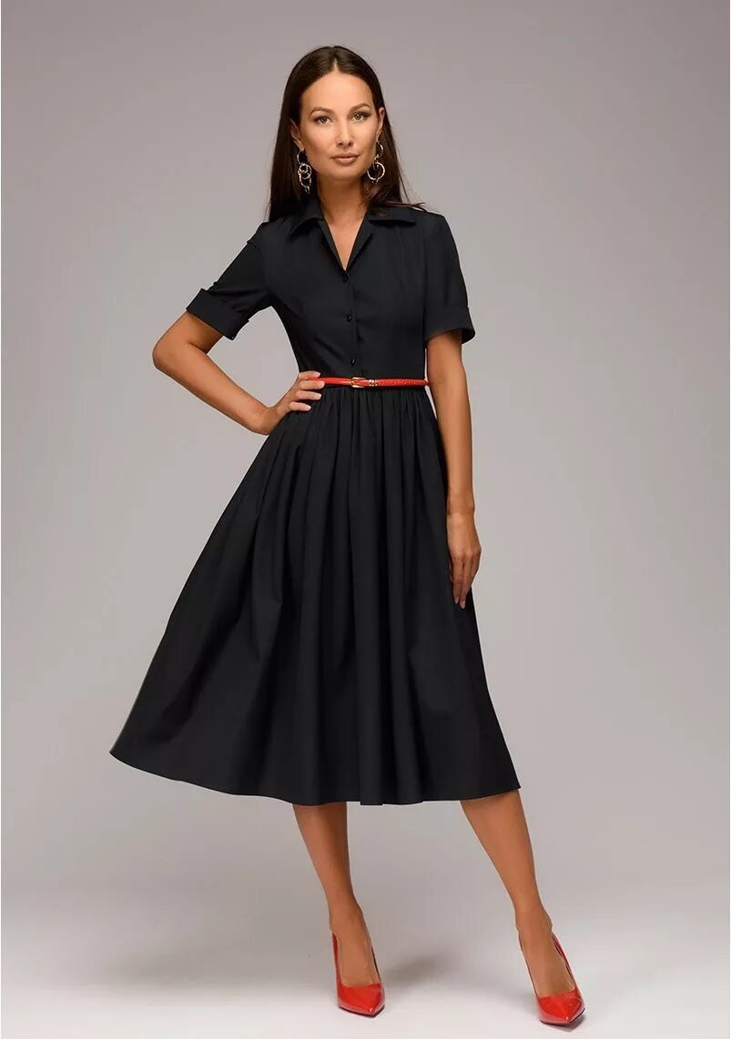 Летнее вечернее платье миди. Фасон миди. Платье серое. Черное платье миди. Платье миди расклешенное.