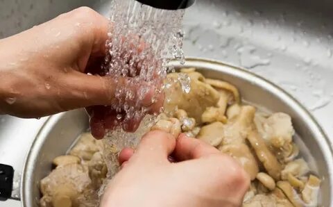 Замачивать овощи в воде