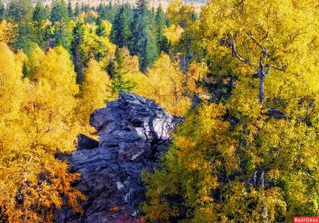 Уральские горы осенью