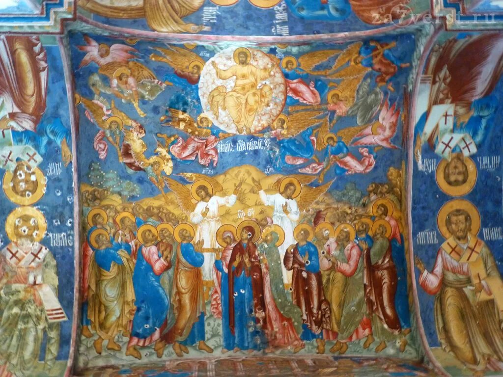 фрески 17 века ильи пророка ярославль. фрески церкви ильи пророка в ярославле. гурий никитин фрески церкви ильи пророка. фрески церкви ильи пророка в ярославле. гурий никитин жатва фреска в церкви ильи пророка в ярославле.