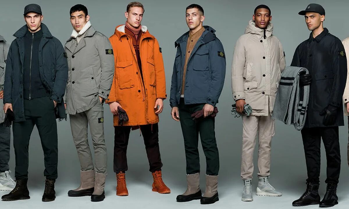 Стильная оптом. Stone Island fw22. Стон Айленд показ. Куртка стон Айленд мужская. Stone Island коллекция 2019.