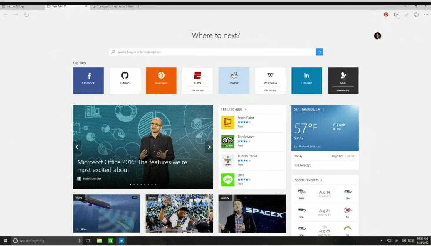 Microsoft page. Браузер microsoft edge. фото microsoft edge. интерфейс edge. браузеры для windows 10.
