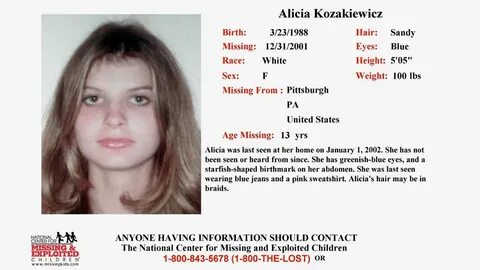 She is missing