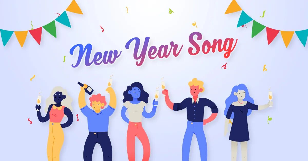 Happy New year картинки Song. New year Songs. New year's song