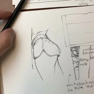 Как быстро нарисовать жопу