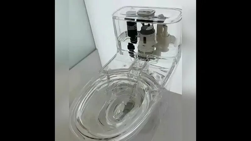 прозрачный унитаз. прозрачный туалет. унитаз из стекла прозрачный. прозрачный унитаз. стеклянный унитаз.