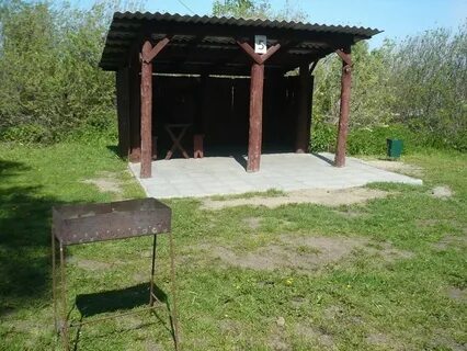 Парке отдыха зеленый остров