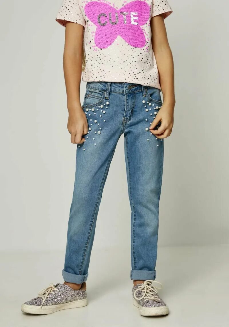 джинсы девочке 6 лет